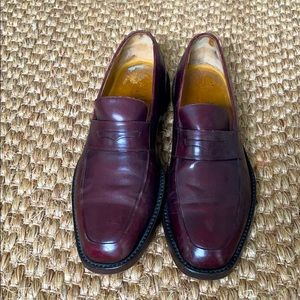Cole Haan collection slip on leather loafers